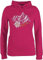 Pullover Damen Hoodie Frauen - Kompatibel mit Oktoberfest - Edelweiß Berge Wandern Wanderlust Berg Ruft Alpen - XL - Fuchsia - October fest Volksfest bayrische sprüche Oktober Bayern bayrisches