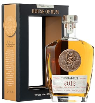 House of Rum Trinidad 2012, 11 Year Vintage Aged Rum | Ex-Bourbon Barrels | 64.3% ABV | Single Cask Bottled in 2023