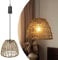 pearlstar Hanging Lamp with Battery, Battery-Operated Hanging Lamp with 6-Hour Timer, Outdoor Indoor Ceiling Light(897)