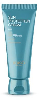 KIKO Milano Sun Protection Cream Face Spf 50, Feuchtigkeitsspendende Sonnencreme Für Das Gesicht Mit Lsf 50 Und Hyaluronsäure. Schützt Vor Uva- Und Uvb-Strahlen