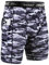 Niksa 1er Pack Herren Kompressionsshorts,Schnelltrocknendes Baselayer Unterhose Tights Kurz hochwertig, Sportshorts mit Handytasche, Graue Tarnung, L