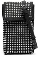 MISAKO Bria bolso bandolera mini para móvil con detalles brillantes Mujer - Bria Negro 18 X 11 X 2 cm