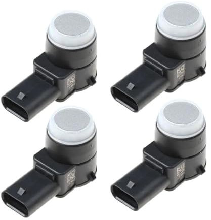 Parksensoren 4PCS PDC Parkplatz Sensor Für Mercedes Für W169 W245 W204 W212 W221 C207 CLS Klasse 2125420118 A2125420118 Sensoren Parkhilfe(Silber)
