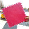 10Pcs Interlocking Foam Mats,12 X 12 Eva Foam Interlocking Carpet Tiles,Square Carpet Area Rug for Playmat Play Room/Rose Red/12 * 12 inch