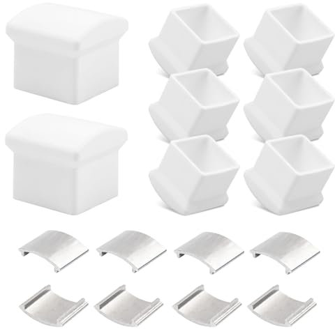 AC36-2 Ladder Rubber End Caps Fit for Werner Extension Ladder Stabilizer, Ladder Standoff/Stabilizer AC78 & AC76, Ladder Bumpers Ladder Standoff Pads Fit for Keller Little Giant ladders -4 Pack (4)