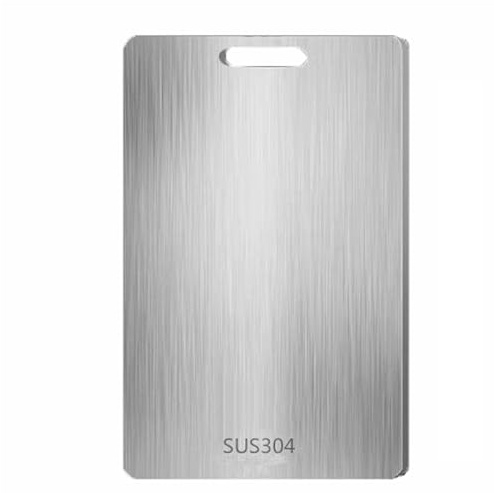 Titan-Schneidebrett für Küche, Titanium Cutting Board für Fleisch, Rutschfestes Schneidebrett, Verwenden Lebensmittelechter 304-Edelstahl für Die Küche (40 x 60 cm)
