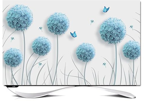 FUELIX Protezioni TV Copertura Antipolvere Coperture Protettive per Televisori Copertura Antipolvere per Schermo TV/Computer per Interni Copritelevisori da Appendere/Schermo Curvo A16,75inch