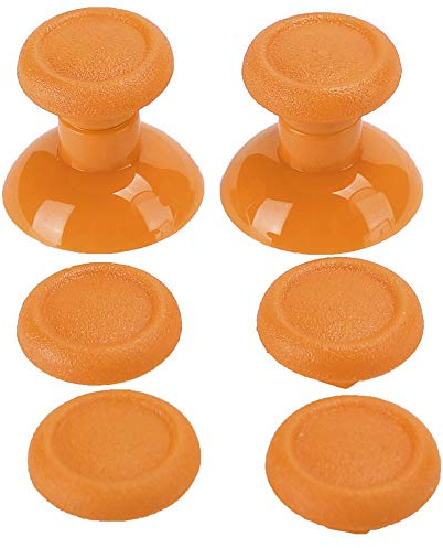 Stylebest Universal Joystick-kåpa Justerbar Höjd Speltillbehör för ONE - Slitstarkt PC TPU-material - 2 Enheter - 4 Färgalternativ (Orange)