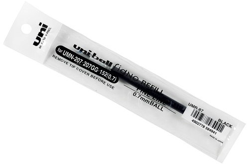 uni-ball 147499 Ersatzpatronen (für ...) und Ersatzteile Gelmine Signo UMR87 schwarz