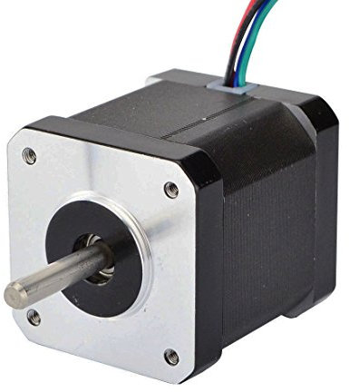 STEPPERONLINE Nema 17 Schrittmotor Bipolar 0,9 Grad 46Ncm 2A 42x48mm 4 Drähte für 3D DRUCKER/CNC-Fräse