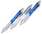 FC Schalke 04 Kugelschreiber / Pen 3er Set S04