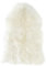 -LUXOR- living Lammfell Schaffell Echt, Fellteppich, Fell für Stühle, Schaffell Teppich, Bettvorleger Schlafzimmer, 50 mm Florhöhe, 60 x 85 cm Weiß