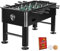 TUNIRO Tischkicker Basic/Pro, vormontiert, BTFV Zertifiziert, 4 Dekorvarianten, schadstoffgeprüft, inkl. DVD + Bälle, Kicker-Tisch Tischfussball