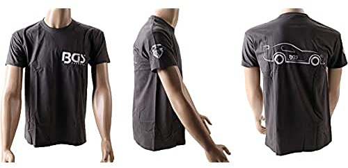 BGS 90019 Vintage T-Shirt | Größe 5XL | Rundhalsausschnitt | waschbar bei 40 °C | Passform Regular | 100 % halbgekämmte ringgesponnene Baumwolle
