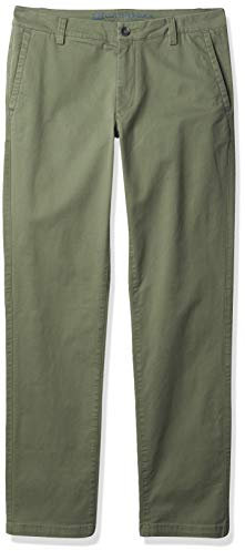 Cutter & Buck Herren Men's Voyager Chino, Green, 3434 Golfhose, Verde Caper, 34W x 34L