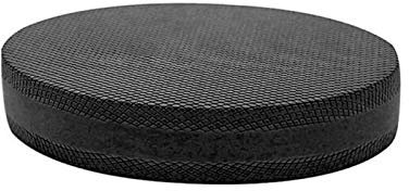 Ovale Balance Pads, Yoga Balance Pad Matte Balance Kissen Koordinationstrainer, Weich Komfortables Ganzkörpertraining Balance Pad für Fitness, Core Stability Krafttraining(Schwarz)