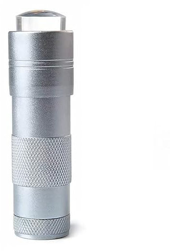 Chedin Mini 12 LED Mini LED UV Nageltrockner Taschenlampen Nageltrockner UV Gel 15s Schnell trocknend Nagellack Aushärtelampe UV Sensor Nagellampe Aushärtelampe Licht (Silber)