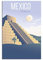 Mexiko Vintage Reiseposter Leinwand Kunst Poster Geschenk Wanddekoration Malerei Poster Dekorative Poster