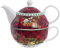 BLANC MARICLO 'Navidad tetera con osito decoración taza porcelana 16x15x17 cm
