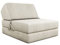 Mirjan24 Sofa Kevin Cord mit Schlaffunktion, Schlafsofa, Bettsessel, Klappmatratze, Faltmatratze, Gästebett, Schlafcouch, Kinderzimmer (Poso 100)