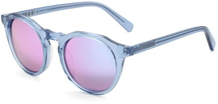 ZENOTTIC Vintage Polarisierte Sonnenbrille für Herren und Damen Retro Rund mit UV400 Schutz