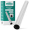 Millto™ Tauchrohr Bördelrohr Röhrensiphon 32 mm 300 mm Chrom Waschbecken Verlängerung Verstellrohr Flaschensiphon Waschtisch