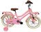AMIGO Bella - Kinderfahrrad - 16 Zoll - mit Handbremse, Rücktritt, Lenkerpolster und Stützräder - ab 5-6 Jahre - Lachsrosa