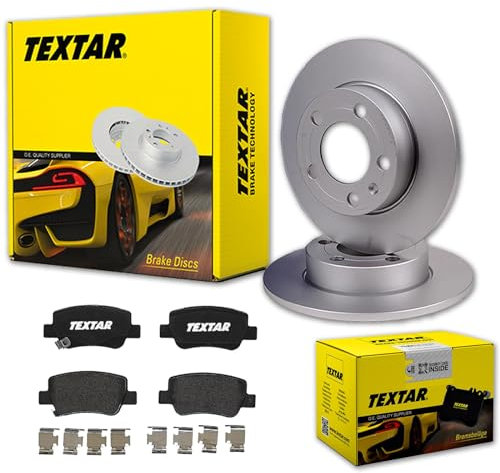 TEXTAR Bremsscheiben 290mm + Beläge hinten passend für Avensis T27