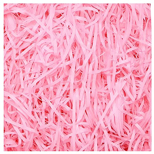 200 g Geschreddertes Papier, für DIY, Party, Geschenkfüllung und Geschenkverpackung, Rosa