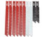 10pcs Saw Blade Set for Black and Decker Jigsaw Metal Plastic Wood Blades
