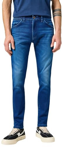 Wrangler Bryson Jeans, Blue Jam, 34W x 32L Uomo