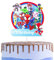 Spider-man Cake Topper 6th for Boys,Kids Birthday Cake Decorations,Superhero Cartoon Theme Cake Cupcake Topper Happy 6th Birthday Cake Toppers for Kids,Boy,Spider 6th Party Cake Decorations