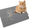 Senchinner 1 tapis pour chat, 41 x 51 cm, en silicone, imperméable, résistant à l'urine, antidérapant, facile à nettoyer, pour chats d'intérieur