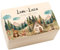 Geschenkfreude Erinnerungsbox Baby Personalisiert - 30x20x14cm - UV-Druck - tolle Baby Aufbewahrungsbox - Erinnerungskiste aus Holz - Baby Weihnachten - Nikolaus Geschenke - Geschenke zur Geburt