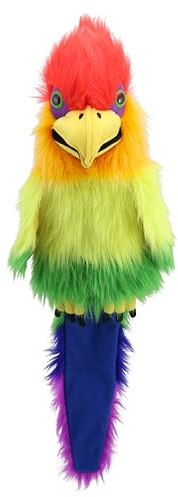 Handpuppe Regenbogenvogel - mit Geräusch - Puppet Company