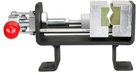 Golf Club Vise Clamp - Golf Club Regrip Vise Tool | Aluminum Golf Shaft Clamp | Golf Rubber Hand Retainer Push Rod Tool | Golf Club Regripping Tools | Anti-slip Hand Retainer Push Rod Swing Clamp
