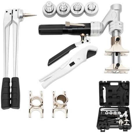 Utensile idraulico per manicotti scorrevoli, 16-32 mm, pinza a pressa, per tubi a pressione e allungamento per tubi, per tubi in rame per REHAU HIS 311