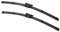 Limpiaparabrisas Parabrisas Para Peugeot 5008 2017 2018 2019 2020 2021 Limpiaparabrisas Delantero RHD Y LHD 27+ 17 Ajuste Pulsador Limpiaparabrisas Accesorios Para Automóviles Escobilla Limpiaparabr
