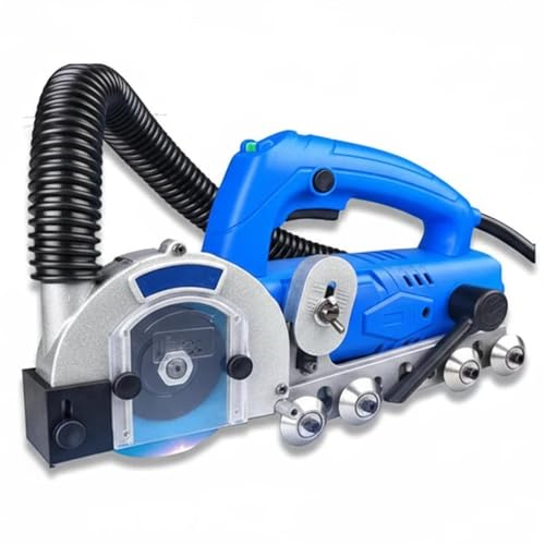 1200W Haushalts-Elektrogerät zur Reinigung von Fliesenfugen, inklusive Werkzeugset, Nutenwerkzeug und Fliesenfugenreinigungsmaschine, geeignet für Boden- und Wandreinigung blue