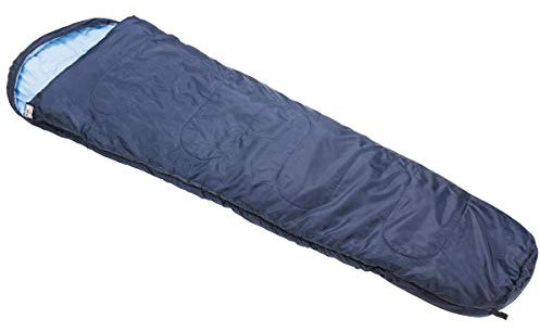 MFH Mumienschlafsack, 2-lagige Füllung (blau)