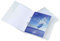 Rapesco 1045 ECO Ringordner, 2 Ringe, 40mm Rücken, A4, Farblos Transparent, 10er Pack