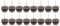 sourcing map Filzgleiter Stuhl Möbel Füße Beine Bodenschutz Wache Filz Pad Nägel 16mm Durchm. für Kabinett Schreibtisch 16mm Durchmesser 16mm 16 Stück