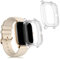 kwmobile Coque Compatible avec Huami Amazfit GTS Coque - 2X Étui Cadre écran en Silicone pour Fitness Tracker - Transparent