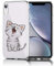 Verco Handyhülle für iPhone XR Case, Premium Muster Handy Cover für Apple iPhone XR Hülle weiches Flexibles TPU Case (6,1 Zoll), Katze Motiv