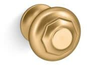 Kohler K-72578-2MB Artifacts Drawer Knob, Vibrant Moderne Brushed Brass
