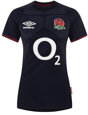 Umbro Damen England Alternate Replica Jersey Ss Wmns Alternatives Trikot/Set, Offizielles Lizenzprodukt, 36