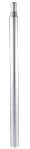 A ABSOPRO Fahrrad Sattelstütze Sattelrohr mit Skalenmarkierung 33.9x550mm Silberton