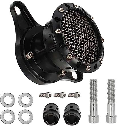 Baceyong Kit di filtro dell'aria per moto, compatibile con Ha-rley Sportster Iron 883 XL883 XL1200 Forty Eight 48 Seventy Two 72 1991-2016, nero