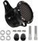 Baceyong Kit di filtro dell'aria per moto, compatibile con Ha-rley Sportster Iron 883 XL883 XL1200 Forty Eight 48 Seventy Two 72 1991-2016, nero
