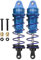 Tissting 2 Stück RC Stoßdämpfer, 85mm/3,3 Zoll Aluminium Legierung RC Car Feder Dämpfer Öl Druck Einstellbar Zusammengebaut RC Dämpfer Set für 1/10 RC Auto(Blau)